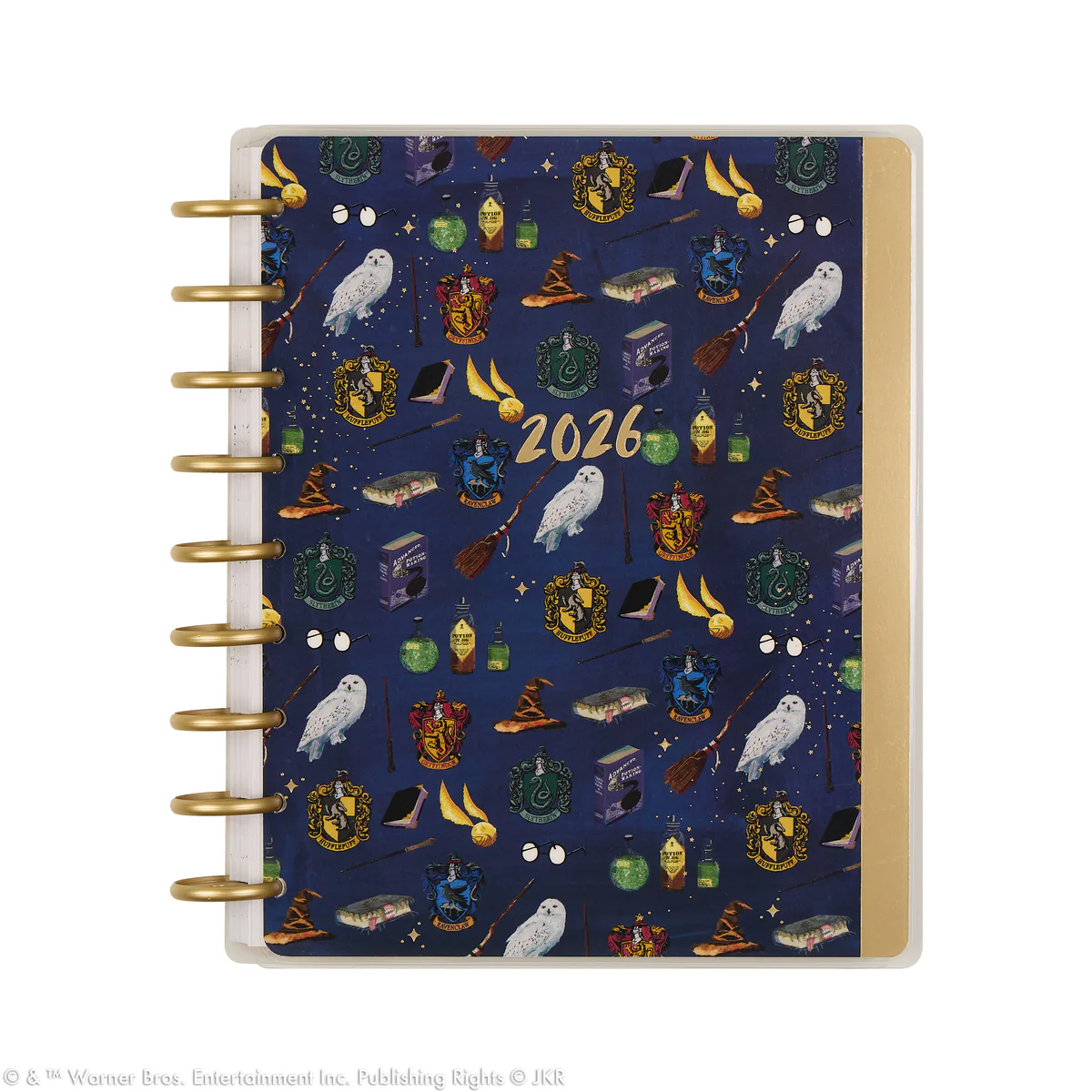 Image of 2026 Harry Potter Enchanted Grounds Customizable Planner - Classic Dashboard Layout - 12 Months
