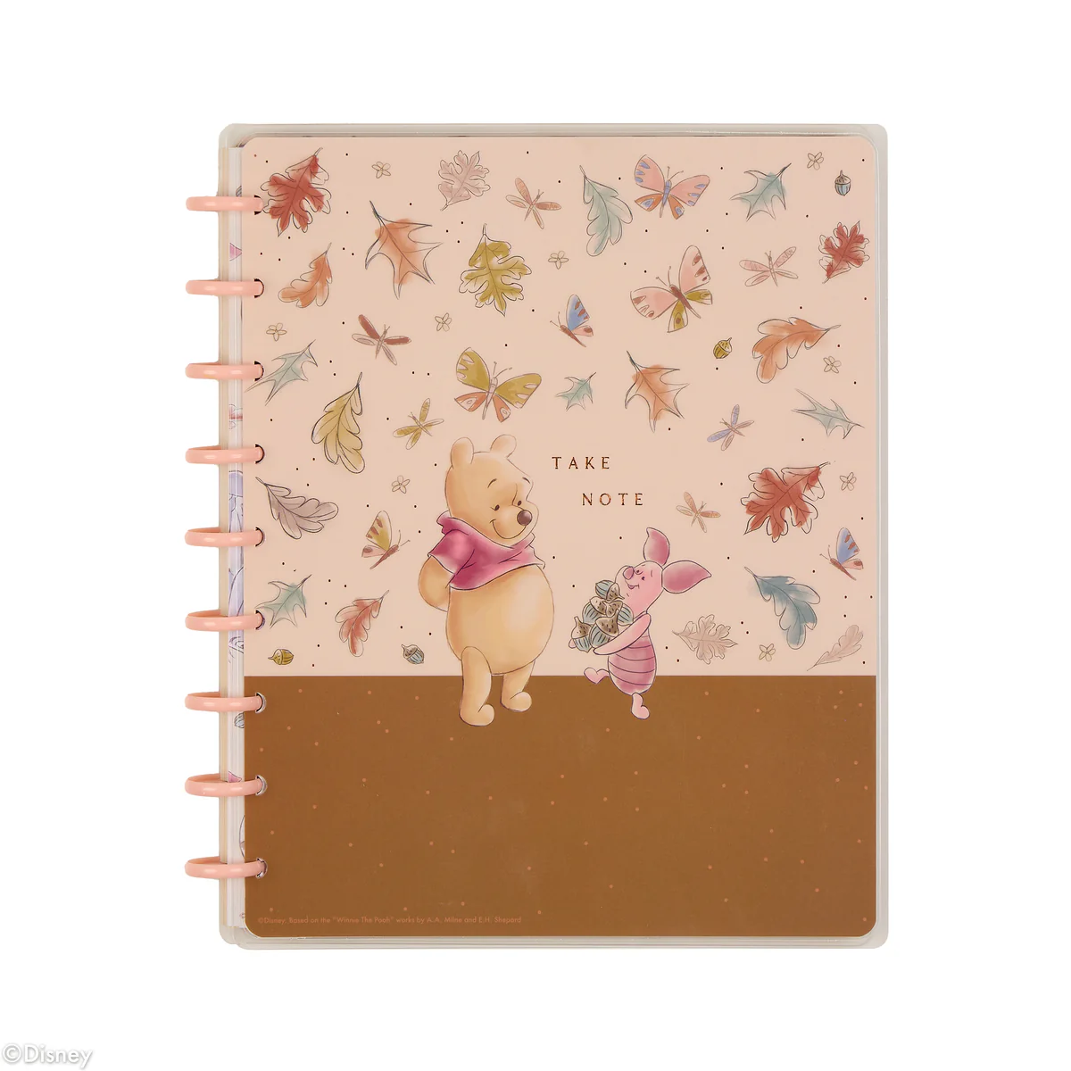 Image of Disney Winnie the Pooh Seasonal - Dotted Lined Classic Notebook - 60 Sheets