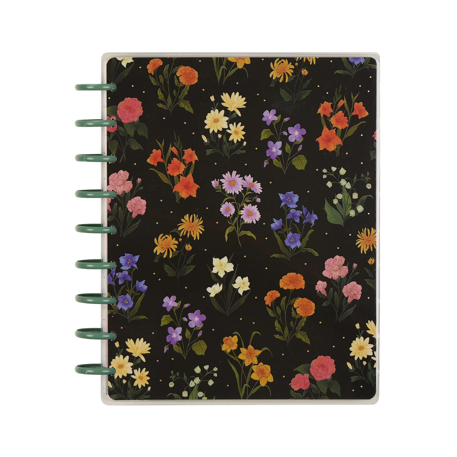 Image of 2026 Noir Garden Customizable Planner - Classic Horizontal Layout - 12 Months