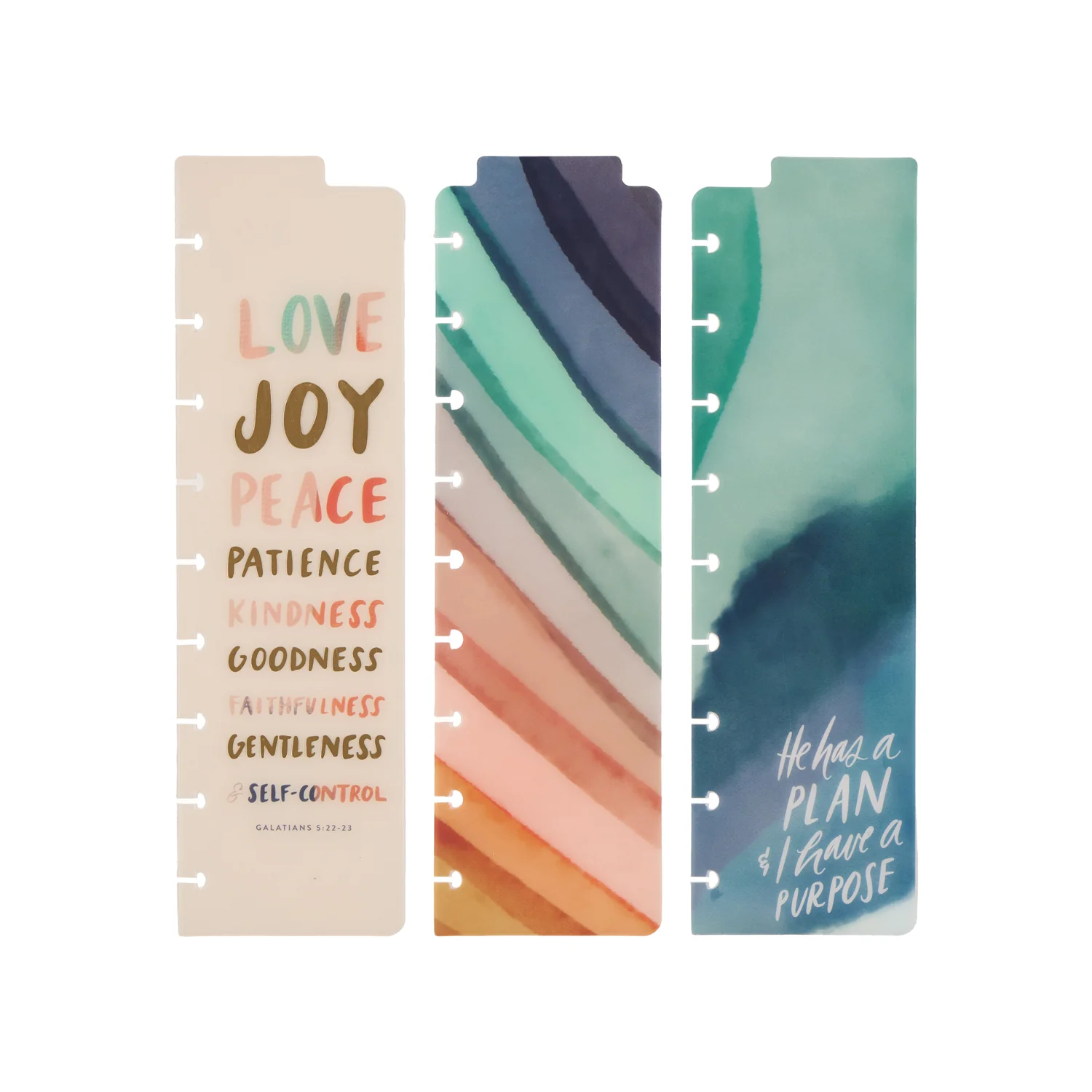 Image of Watercolor Grace Faith - Classic Bookmarks - 3 Pack