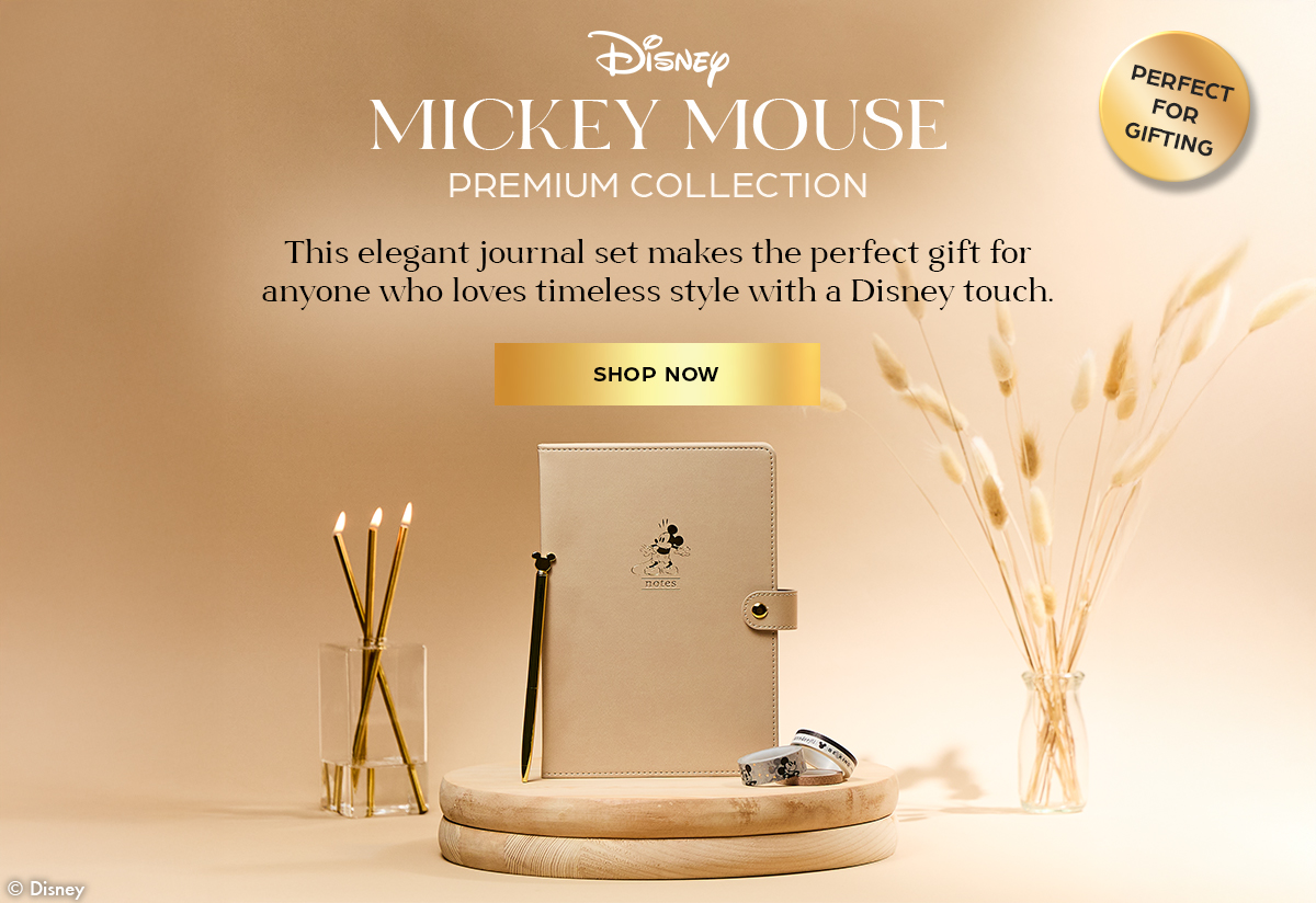 Disney Mickey Mouse Premium Collection Journal Set