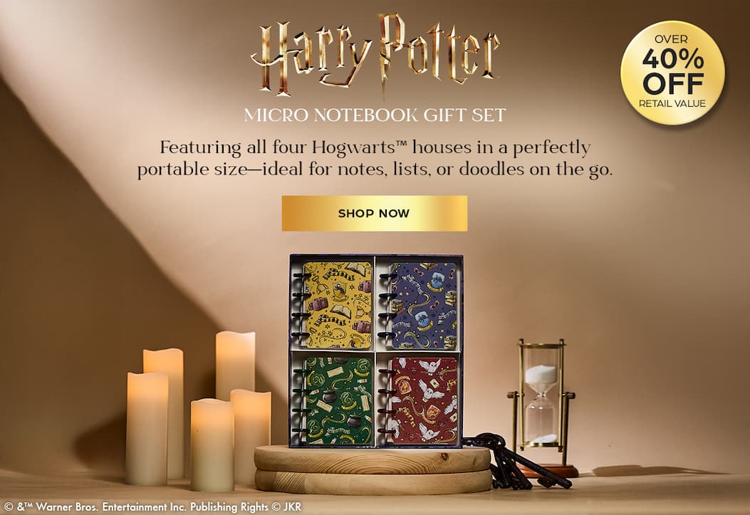 Harry Potter Micro Notebook Gift Set