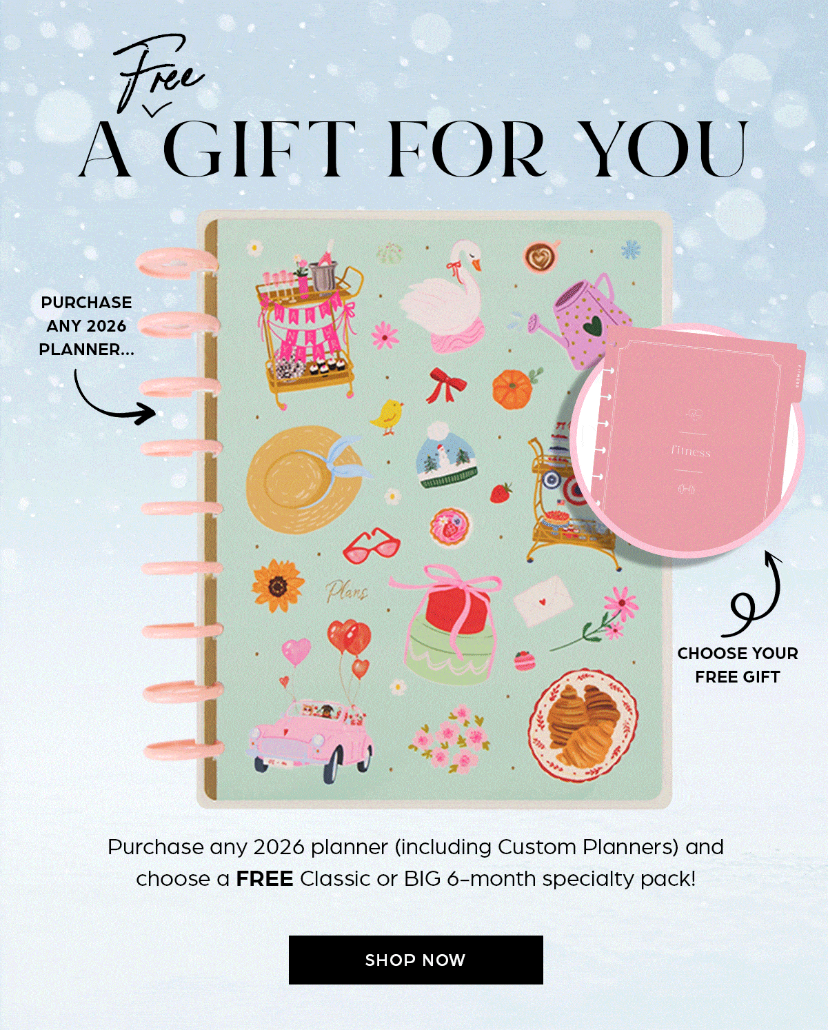 Free Gift with Any 2026 Planner Purchase