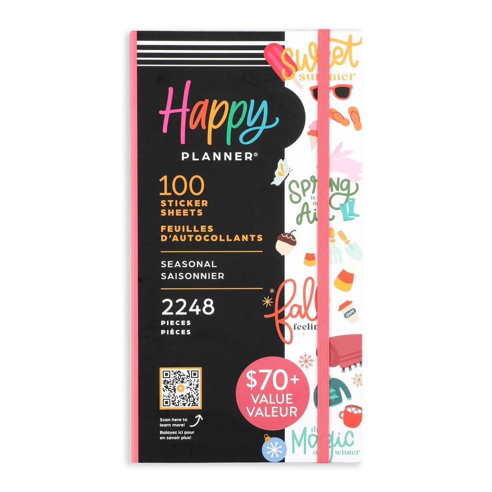 Image of Mega Value Pack Stickers - 100 Sheets - Seasonal
