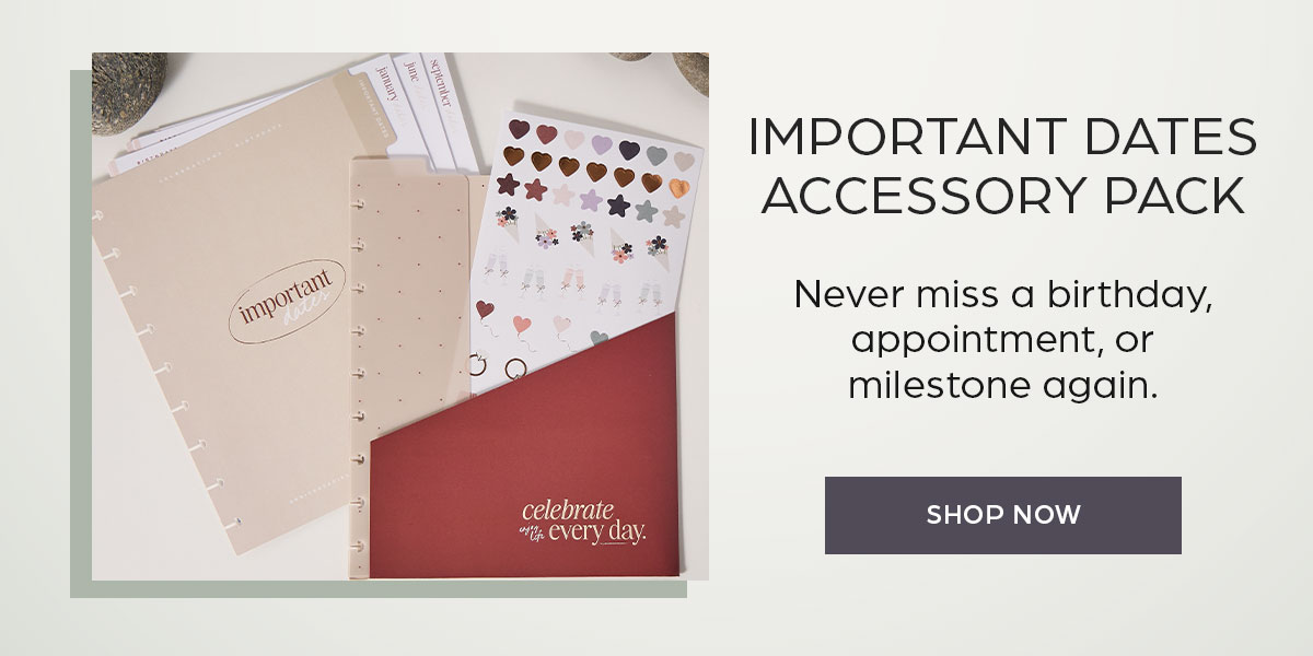 Important Dates Accessory Pack
