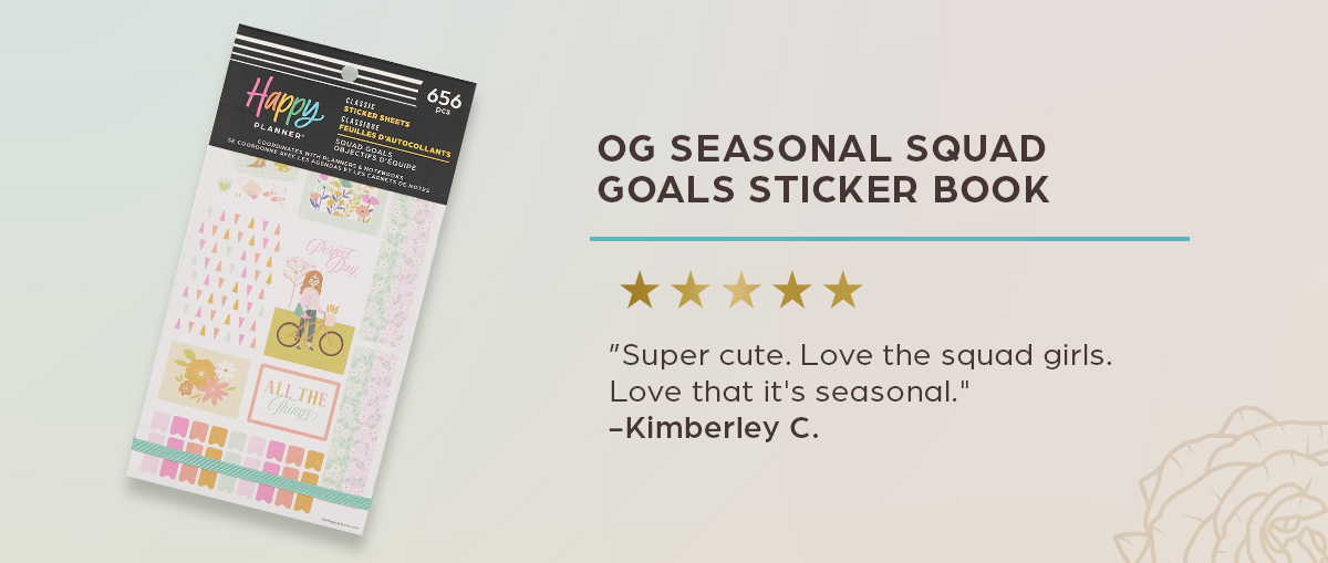 OG Seasonal Squad Goals Sticker Book