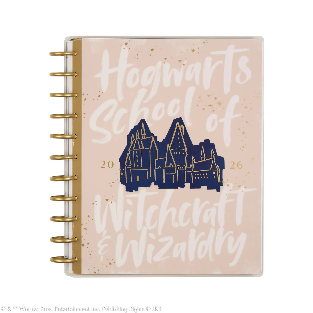 Image of 2026 Harry Potter Enchanted Grounds Customizable Planner - Big Color Block Layout - 12 Months