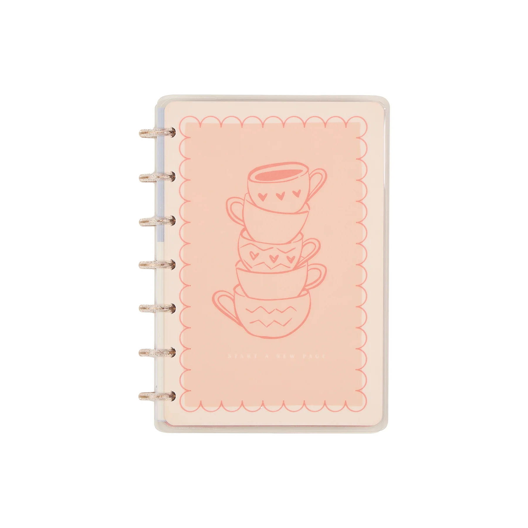 Image of Undated Café Coquette Customizable Planner - Mini Dashboard Layout - 12 Months