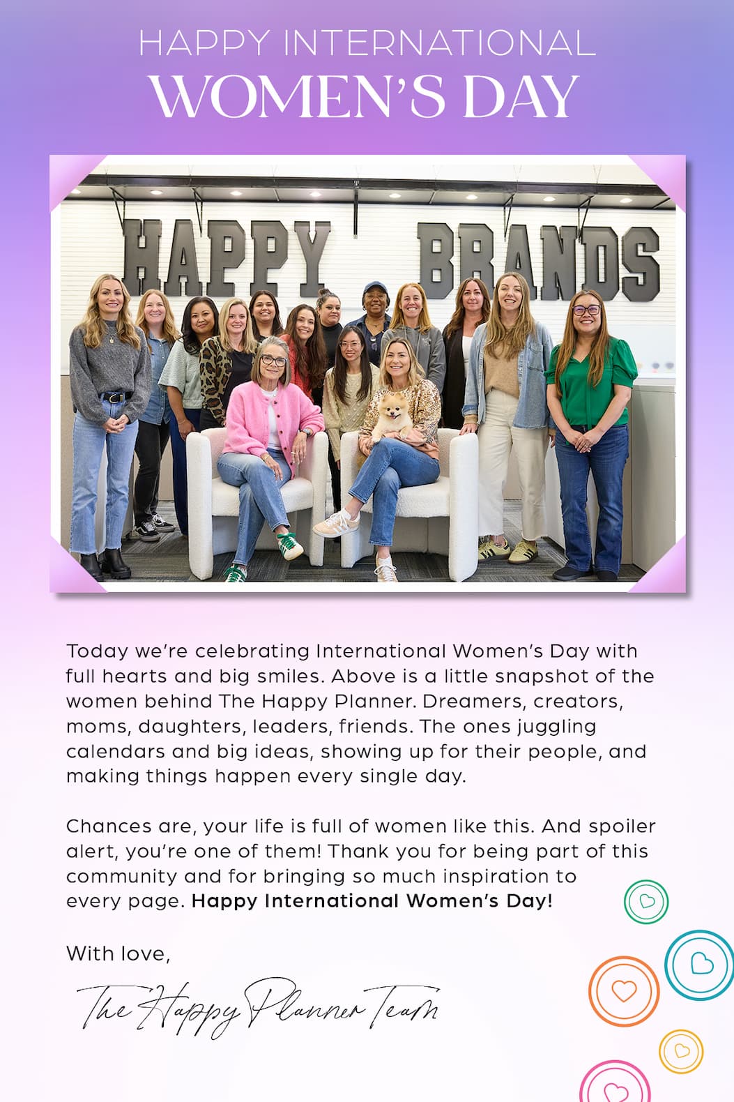 Happy International Women's Day