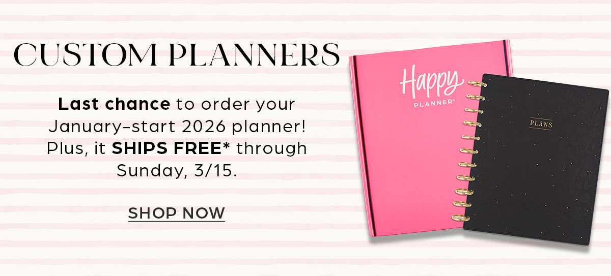 Custom Planners