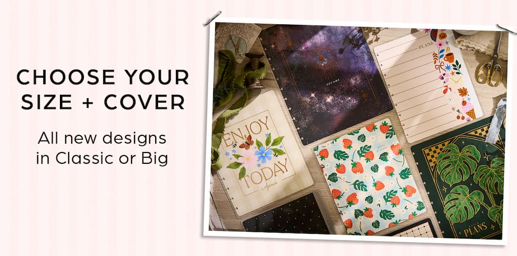 Choose your size + cover