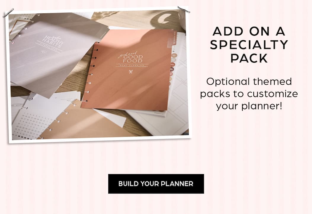 Add on a specialty pack