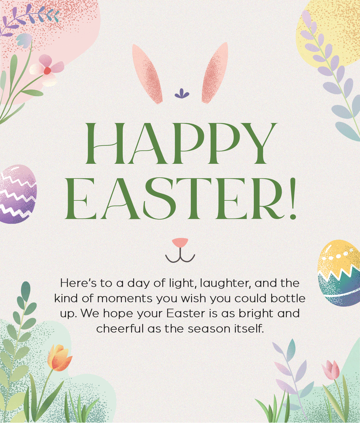 Happy Easter from us to you!
