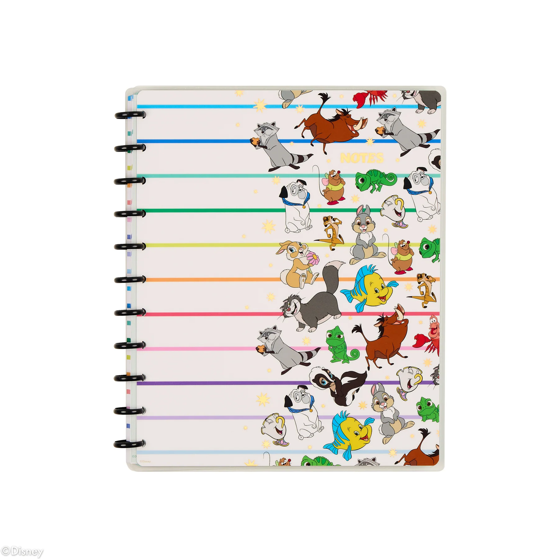 Image of Disney Best Pals - Dotted Lined Big Notebook - 60 Sheets