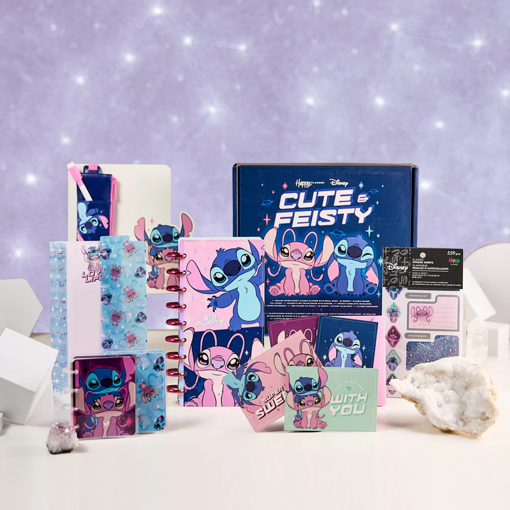 Image of Disney Stitch & Angel - Be Happy Box