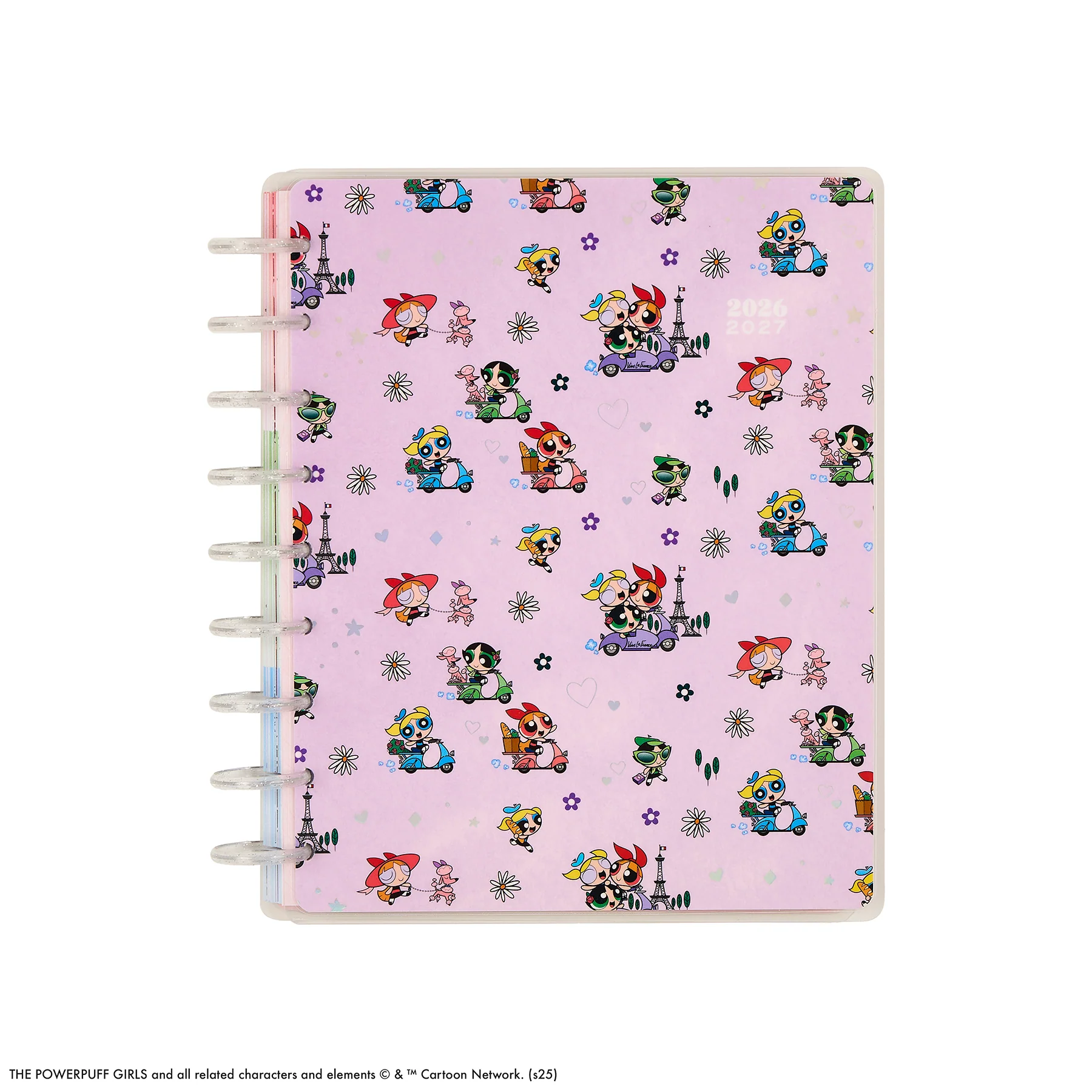 Image of 2026–2027 The Powerpuff Girls Customizable Planner - Classic Dashboard Layout - 12 Months