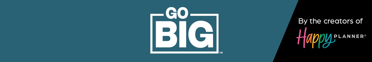 GO BIG - By the creators of Happy Planner