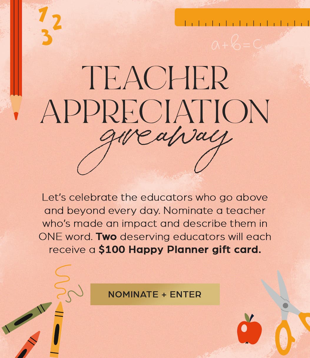 Teacher Appreciation Giveaway