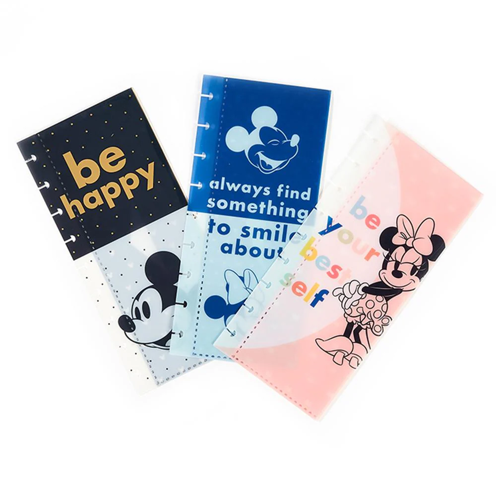 Image of Disney© Mickey Mouse & Minnie Mouse Colorblock Snap In Envelopes - 3 Pack