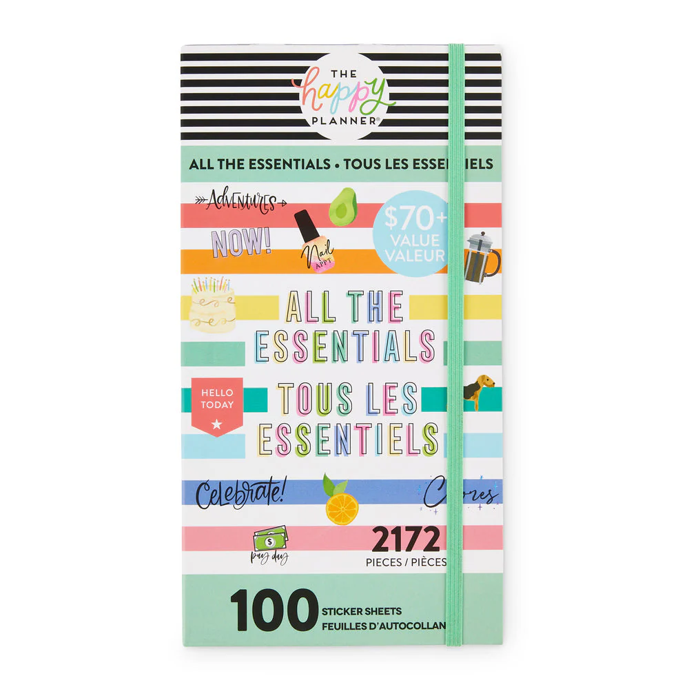 Image of Mega Value Pack Stickers - 100 Sheets - All the Essentials