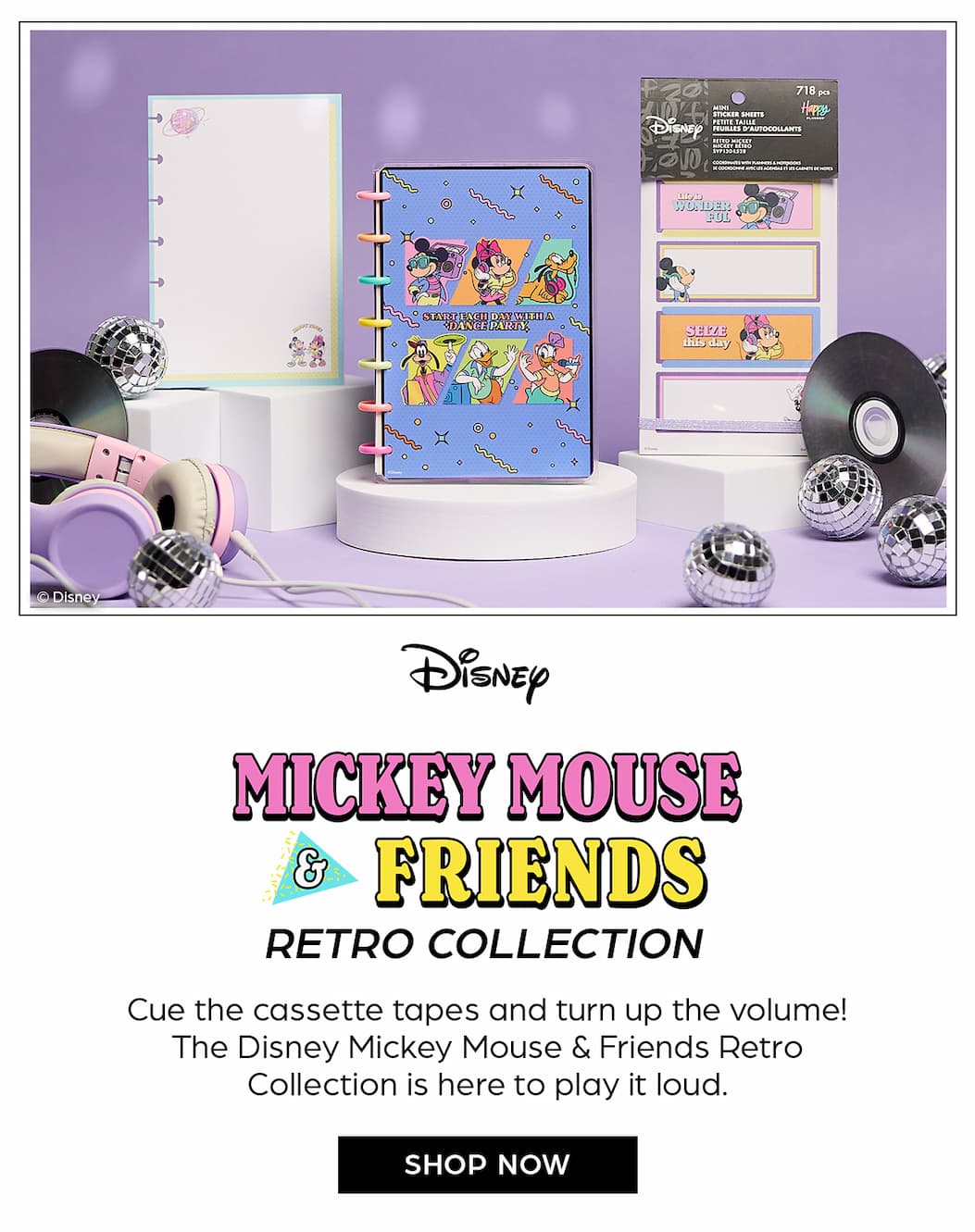 Disney Mickey Mouse & Friends Retro Collection