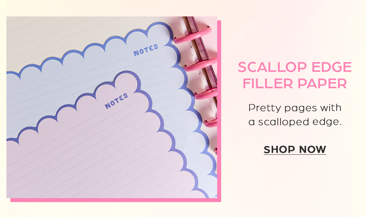 Scallop Edge Filler Paper - Shop Now