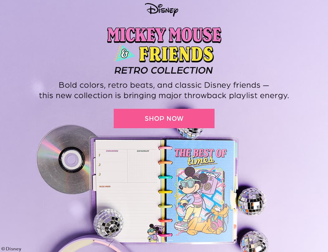 Disney Mickey Mouse & Friends Retro Collection - Shop Now