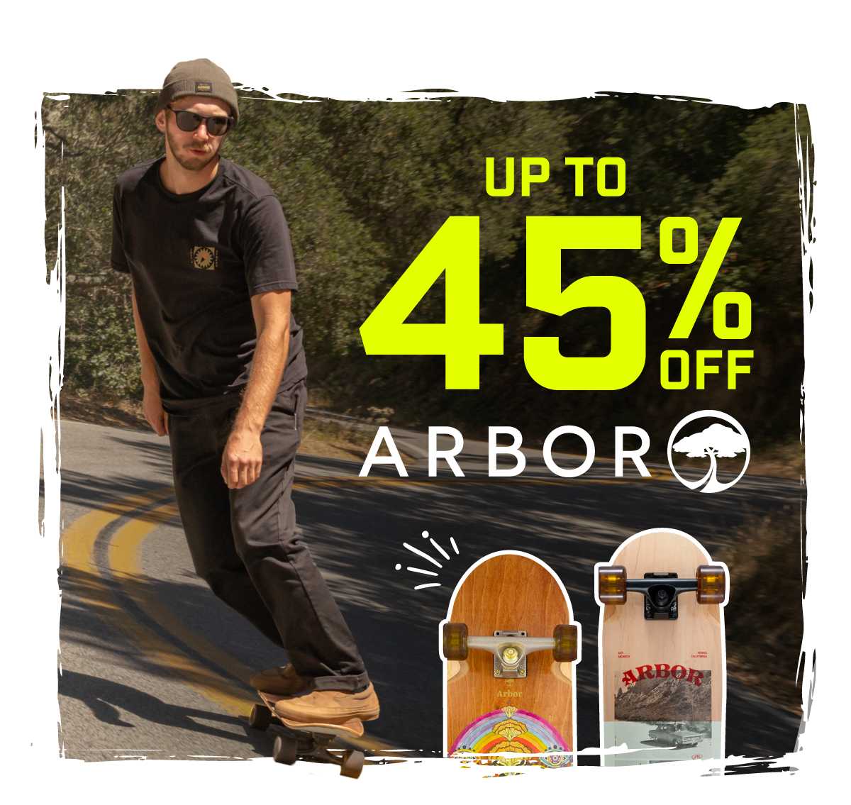 Elevate your game and cruise into summer with Arbor boards from The House!