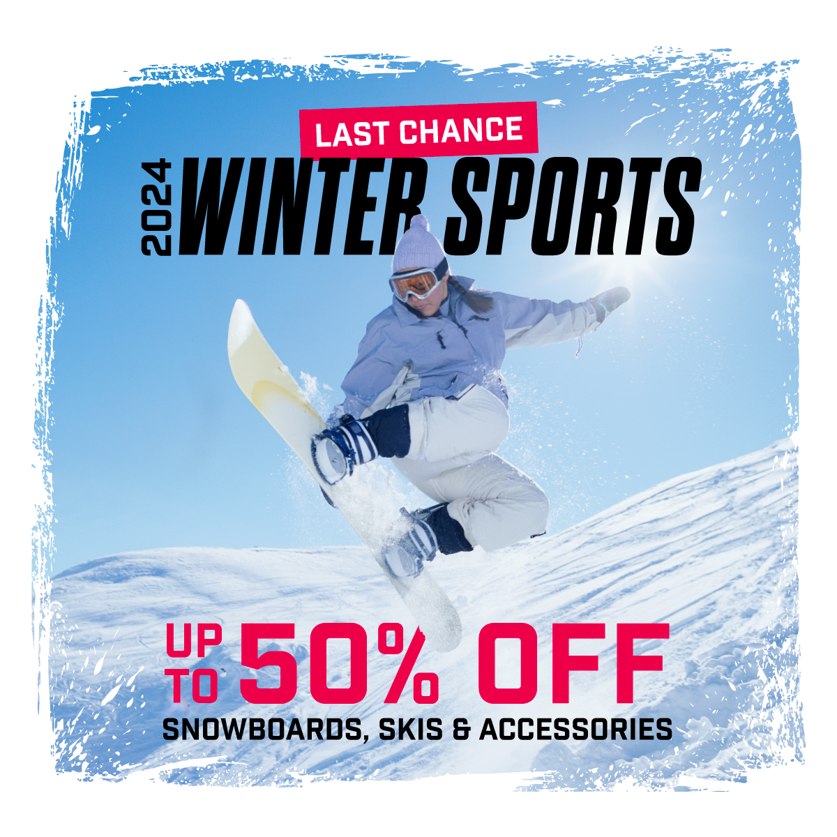 Stock up and save with deals on snowboards, skis and accessories. Shop your favorite brands for next season!