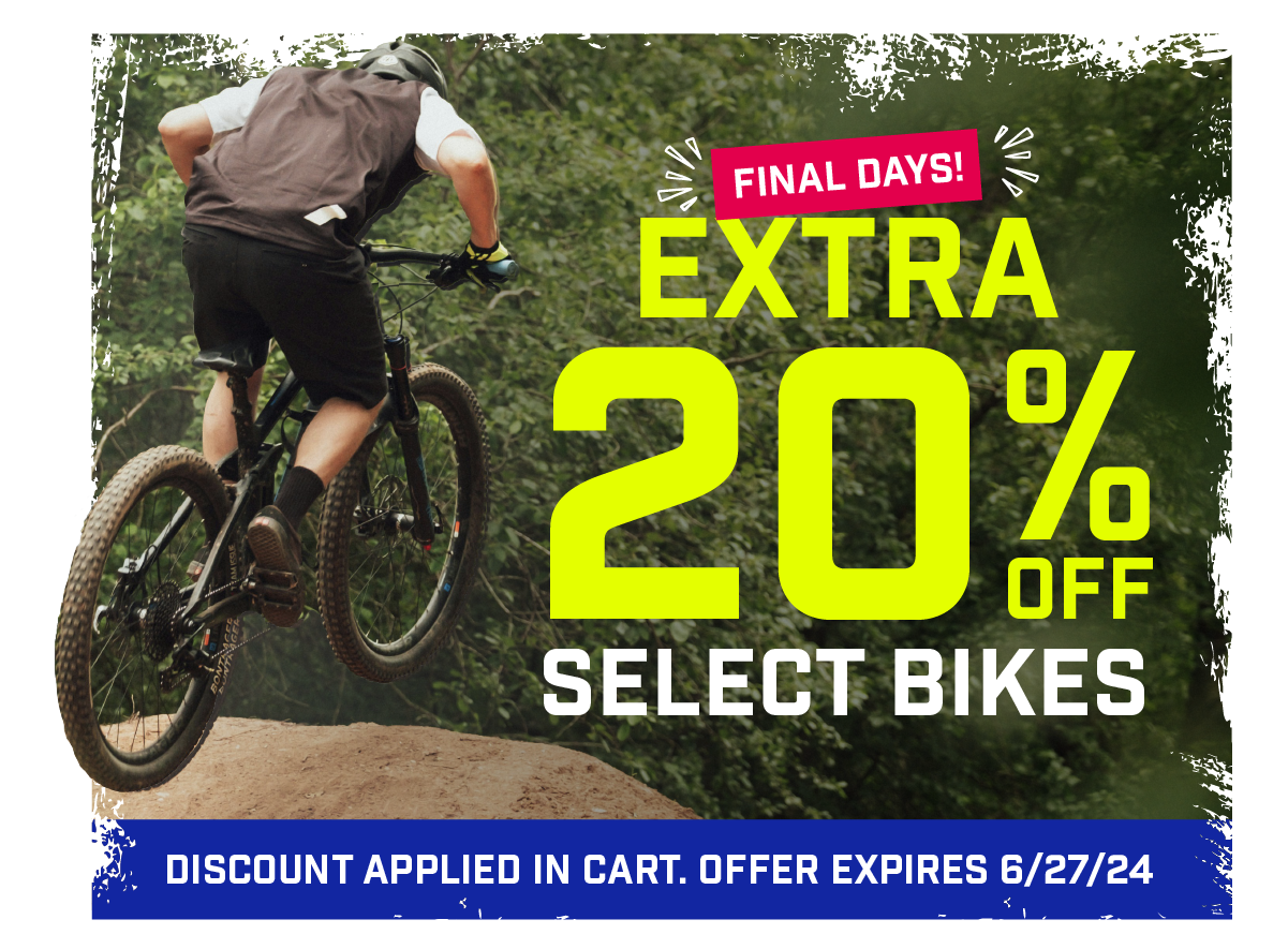 Extra 20% Off Select Bikes