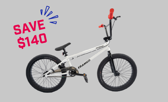 $140 Off Framed Defendant 22in BMX Bike
