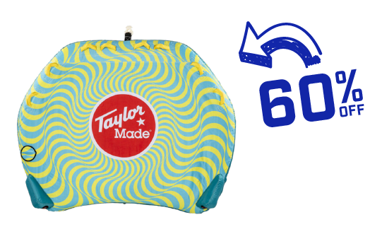 60% Off Taylor Made Chaos 4-Person Towable Tube