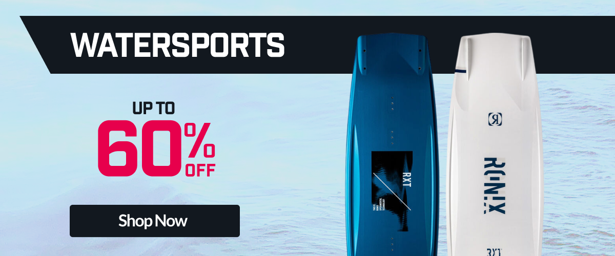 Watersports up to 60% off