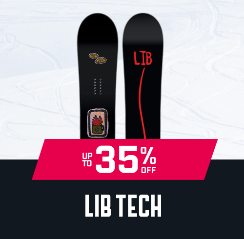 up to 35% off Lib Tech   
