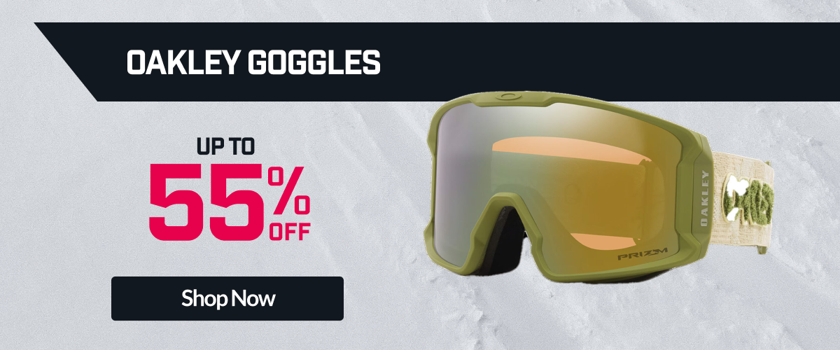 up to 55% off Oakley Goggles