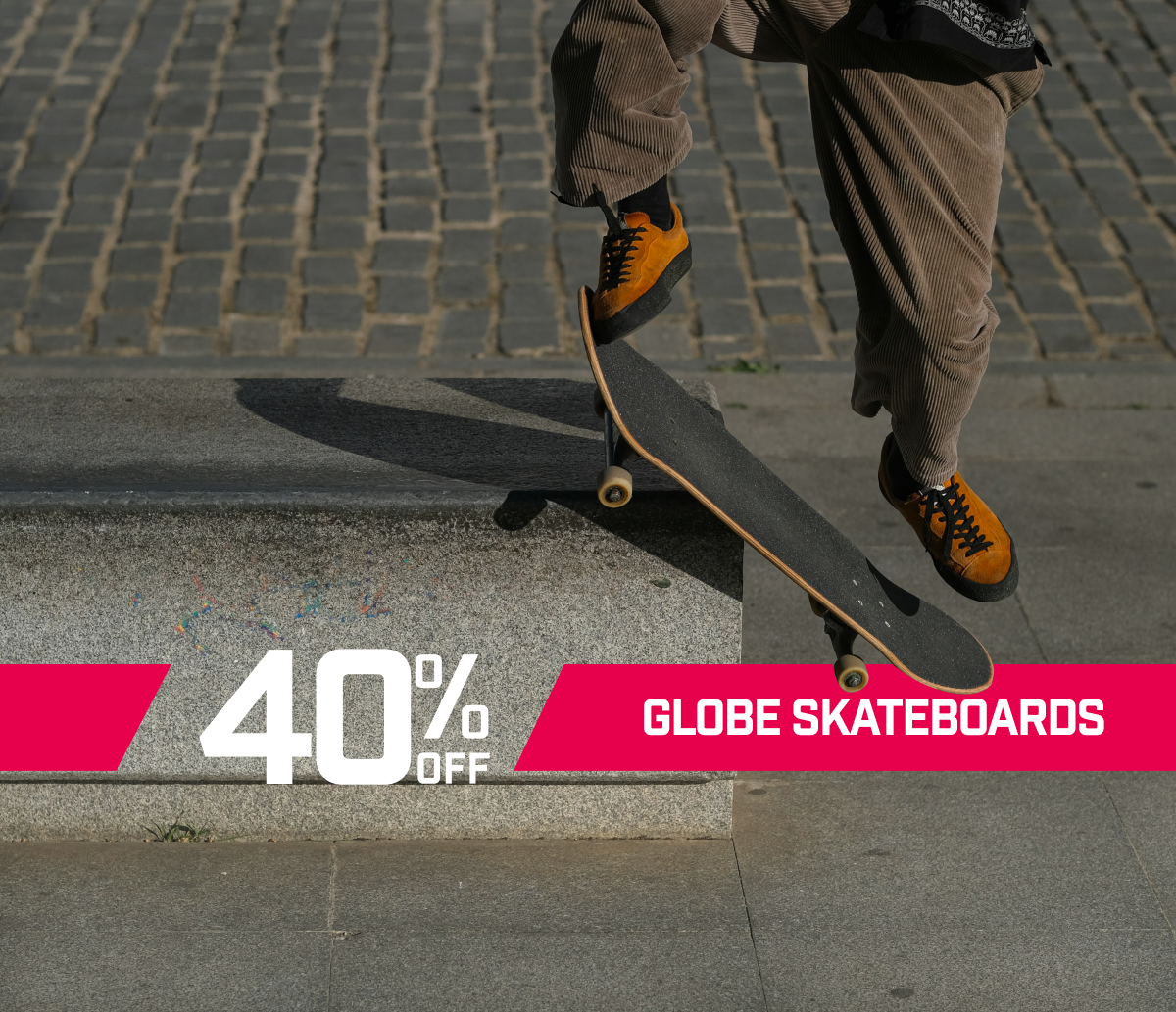 40% off Globe Skateboards