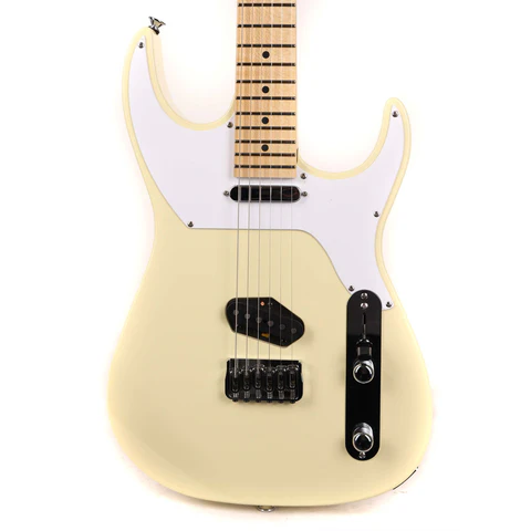 Charvel Custom Shop Dinky 2SC Vintage White Masterbuilt Red Dave Nichols