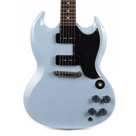 Gibson Custom Shop 1963 SG Special Reissue Made 2 Measure VOS Frost Blue