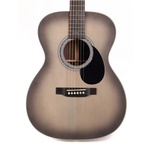 Martin OMJM John Mayer 20th Anniversary Acoustic Platinum Gray Burst 2025