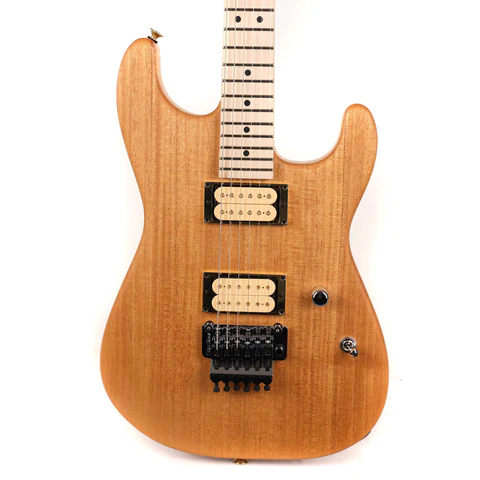 Charvel Custom Shop San Dimas Mahogany Floyd Rose Natural Oil Finish