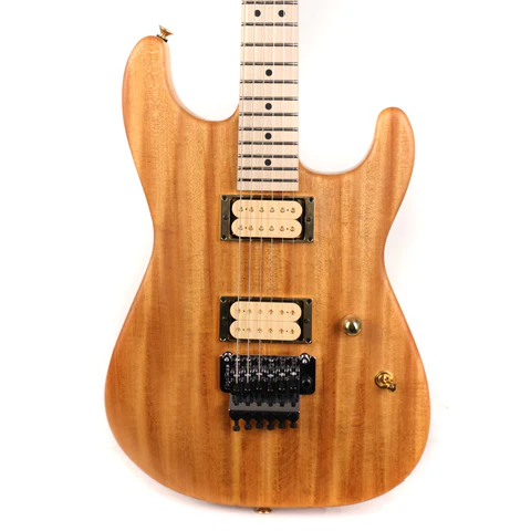 Charvel Custom Shop San Dimas Floyd Rose Mahogany Natural Oil Finish