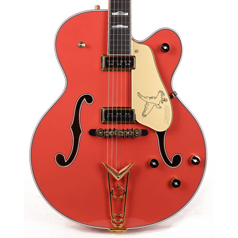 Gretsch Custom Shop G6136-55GE 1955 Falcon Masterbuilt Chad Henrichsen Tahitian Coral