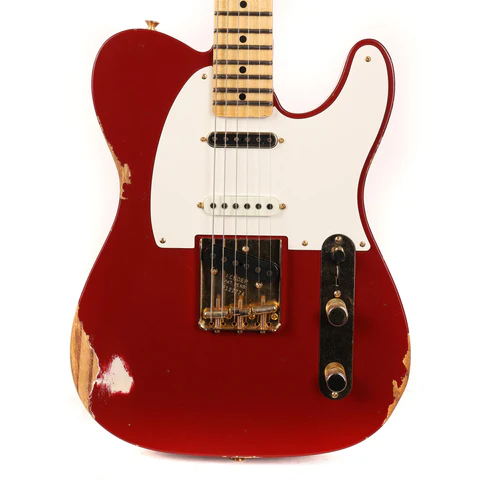 Fender Custom Shop Limited Edition Hotshot Telecaster Aged Cimmaron Red
