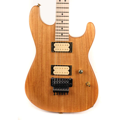 Charvel Custom Shop San Dimas Michigan Mahogany Natural Oil Finish
