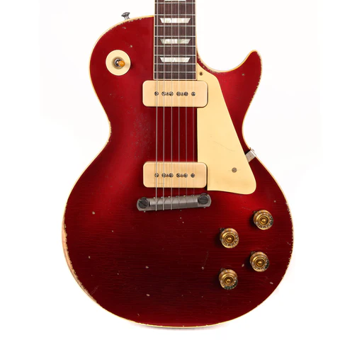 Gibson Custom Shop 1954 Les Paul Reissue Made 2 Measure Wine Red Candy and Ebony Murphy Lab Heavy Aged