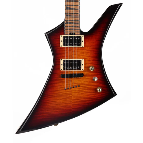 Jackson Custom Shop Kelly Flame Top 3-Tone Sunburst