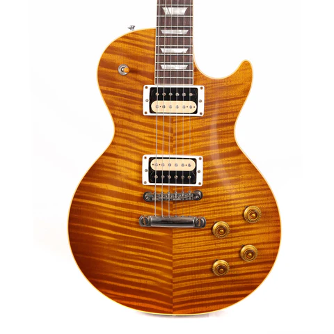 Gibson Custom Shop 1959 Les Paul Roasted Reissue Music Zoo Made 2 Measure VOS Lemon Burst