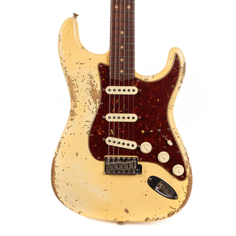 Fender Custom Shop NoNeck Stratocaster Relic Aged Vintage White