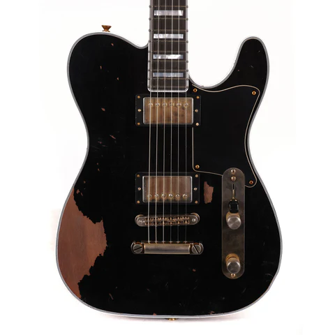 Fender Custom Shop '67 Set Neck Telecaster Masterbuilt Austin MacNutt Relic Black