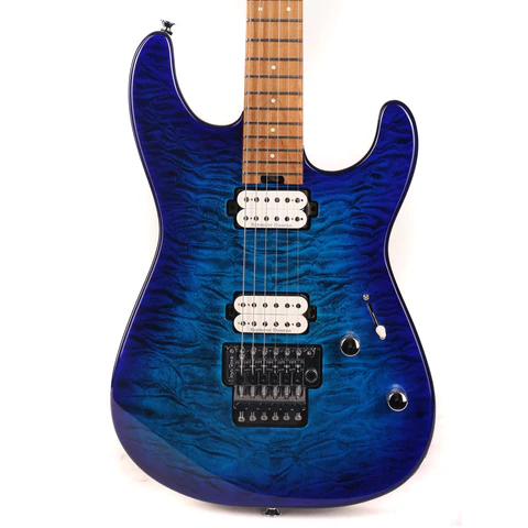 Charvel Pro-Mod Plus San Dimas Style 1 HH FR CM Chlorine Burst